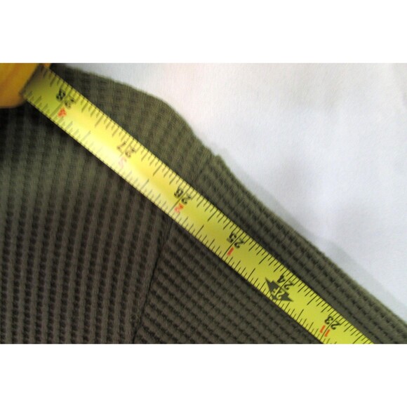 Southpole Hoodie Mens 2XL Olive Green Waffle Knit Full Zip Thermal Warm Pockets - Picture 14 of 14